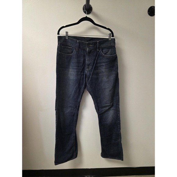 Levi's Other - Levi's 514 Slim Straight Jeans Men's W34 L34 Blue‎ Denim Green Tab Rare Eco Line